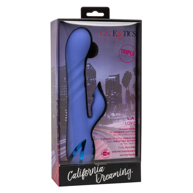 Calexotics California Dreaming LA Love Massager Suction Rabbit Vibrator