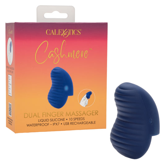 Calexotics Cashmere Dual Finger Massager Vibrator