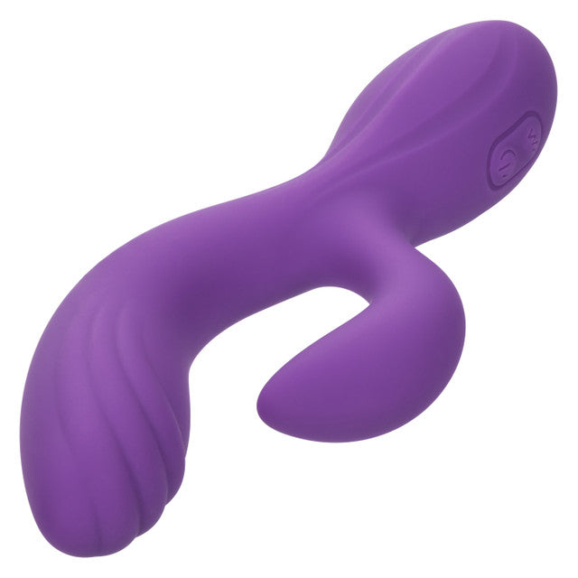 Calexotics Stella Liquid Silicone "C" Curve Vibrator Pulsation Escalation