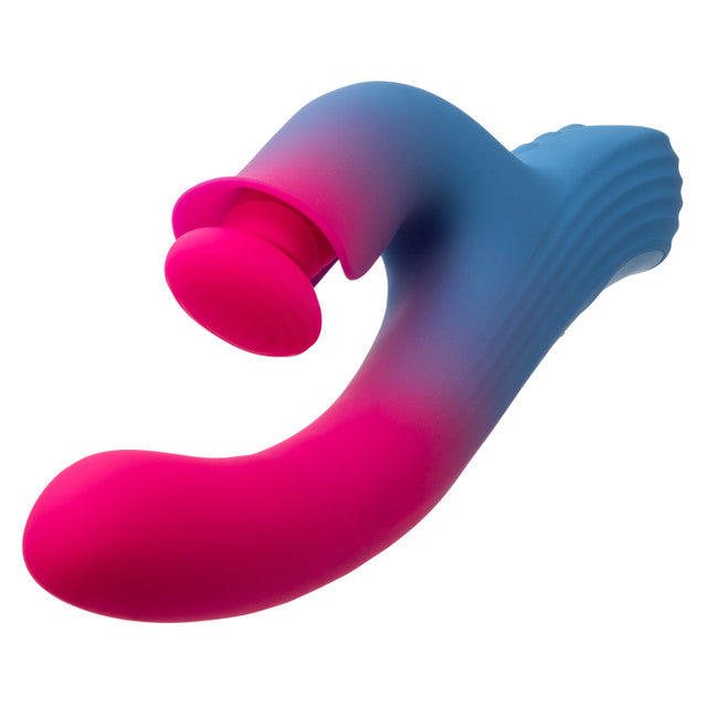 CalExotics Elation Thrusting Dual Stimulator Rabbit Vibrator