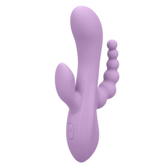 CalExotics Flex Bend & Hold Triple Rumbler Rabbit Vibrator