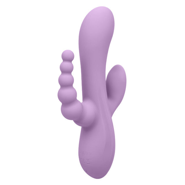 CalExotics Flex Bend & Hold Triple Rumbler Rabbit Vibrator