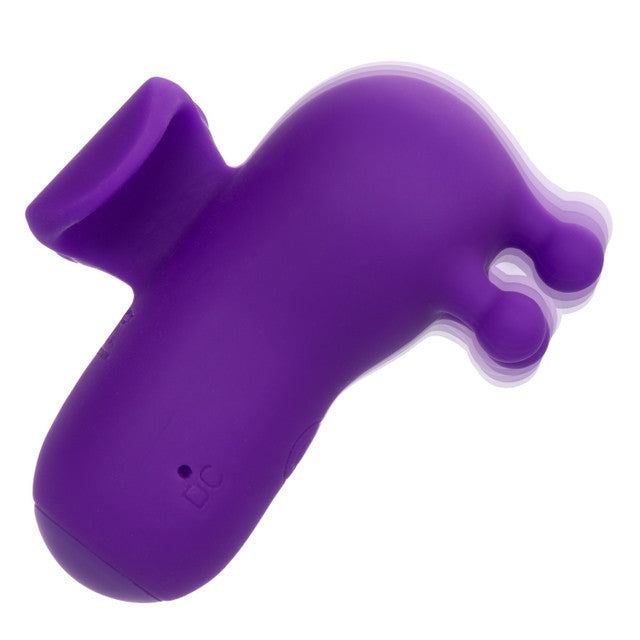 Calexotics Neon Vibes The Kissing Bunny Vibe - Handheld Massager