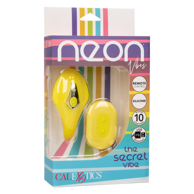 Calexotics Neon Vibes The Secret Vibe - Finger or Panty Vibrator with Remote