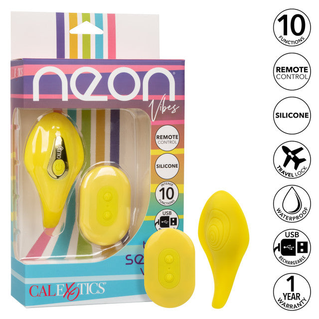 Calexotics Neon Vibes The Secret Vibe - Finger or Panty Vibrator with Remote