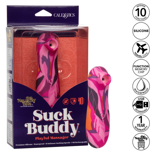 Calexotics | Naughty Bits Suck Buddy Playful Massager Vibrator