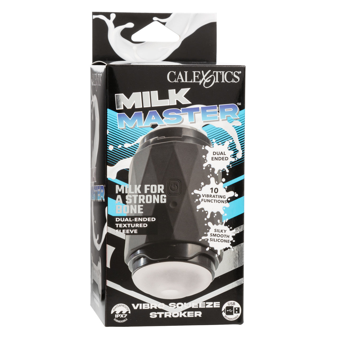 Calexotics Milk Master™ Vibro Squeeze Stroker