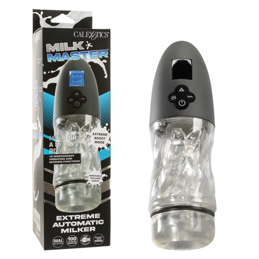 Calexotics Milk Master™ Auto Extreme Milker Stroker - Sucking & Vibrating Masturbator