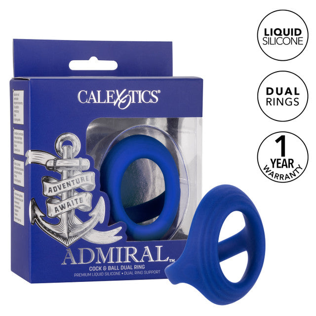 Calexotics Admiral Cock & Ball Dual Ring