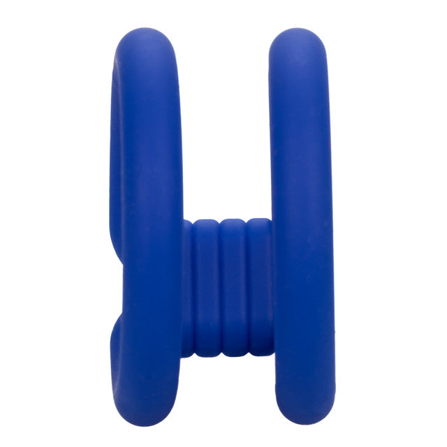 Calexotics Admiral Dual Cock Cage - Premium Multi Cock Ring Support