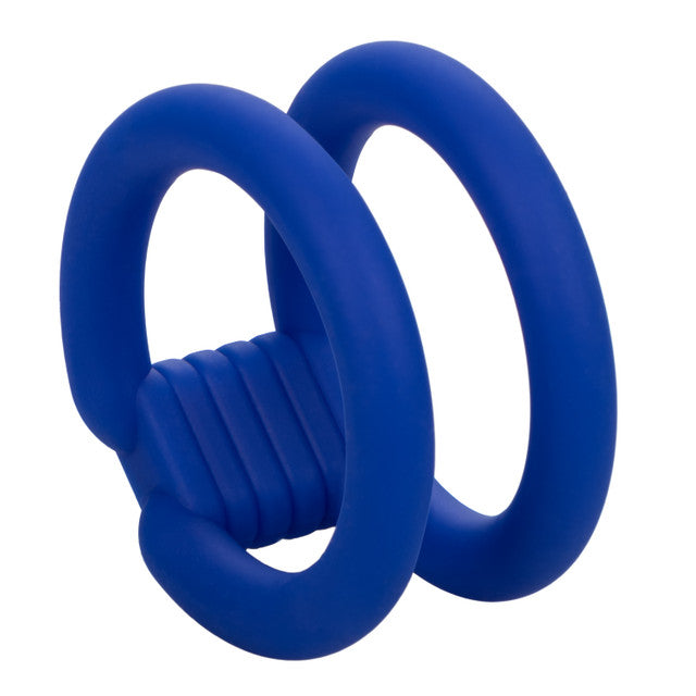 Calexotics Admiral Dual Cock Cage - Premium Multi Cock Ring Support