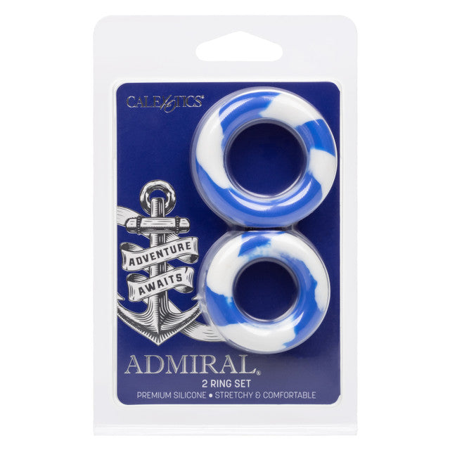 Calexotics Admiral 2 Cock Ring Set