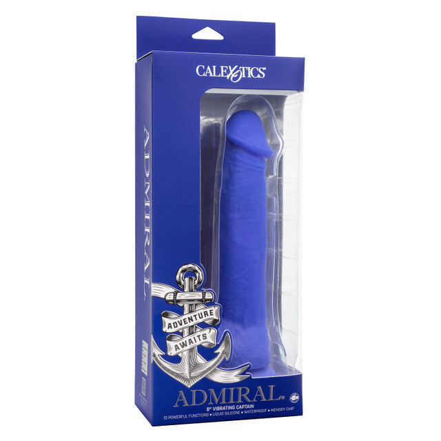 Calexotics Admiral 8" Vibrating Captain Dildo