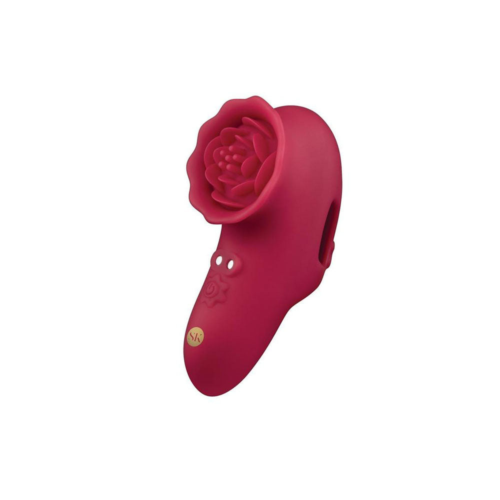 Secret Kisses ROSEGASM PLAYFUL PETAL Finger Stimulator