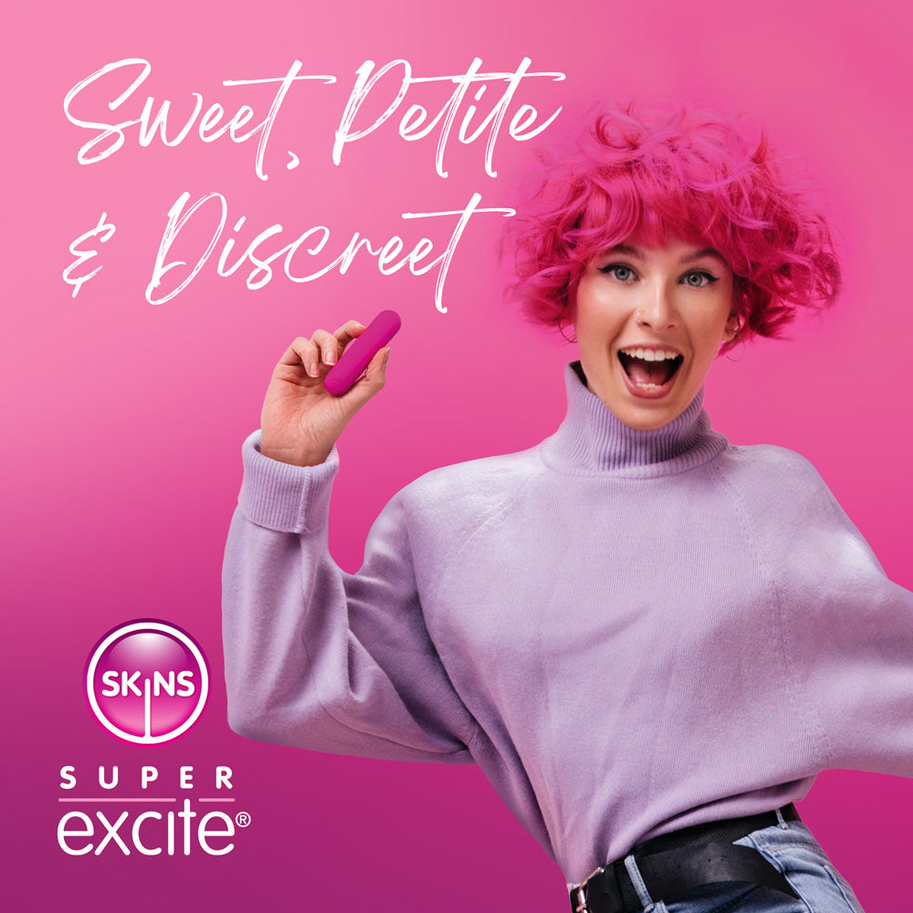 CreativeC | Skins Super Excite Rechargeable Pink Bullet