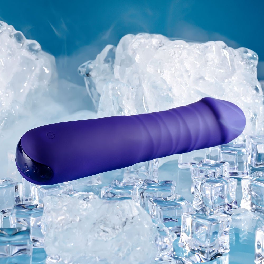 Selopa AMBITION - Purple 17cm Thrusting Vibrator