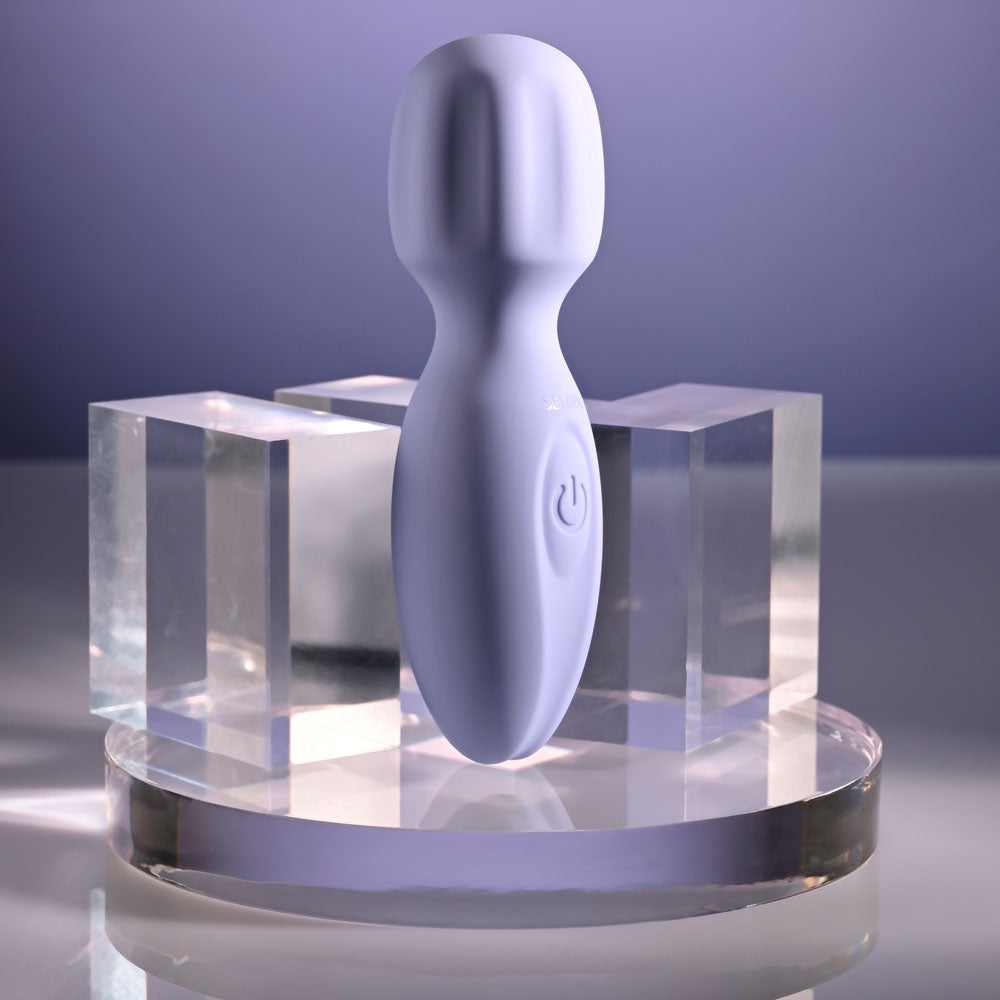 Selopa LIL' WAND - Purple 11cm USB Rechargeable Massage Wand