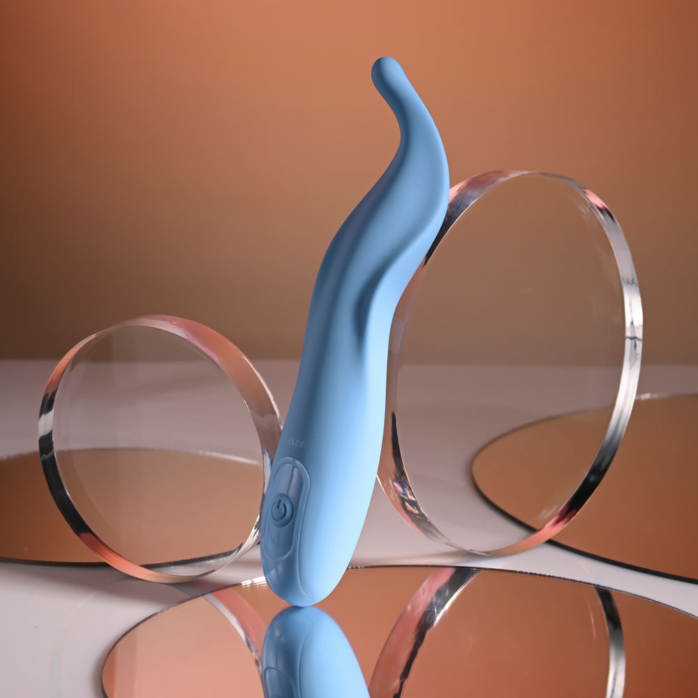 Selopa TENDER TICKLER - Blue 16.2cm Pinpoint Stimulator