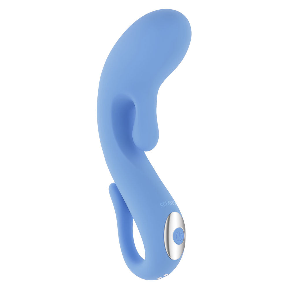 Selopa SMOOTH OPERATOR - Blue USB Rechargeable G-Spot Vibrator