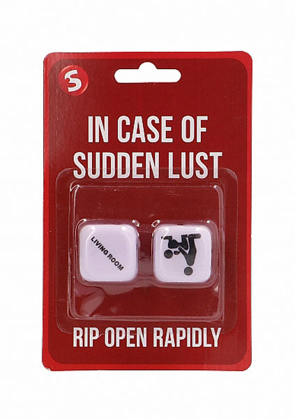 Shots Toys | In Case Of Sudden Lust Sex Dice