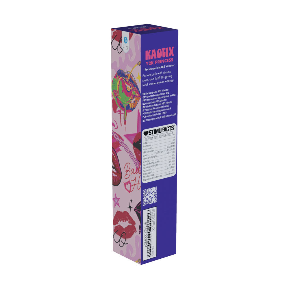 Shots Toys | S-LINE Kaotix Y2K Princess - Powder Pink 17.8cm Vibrator