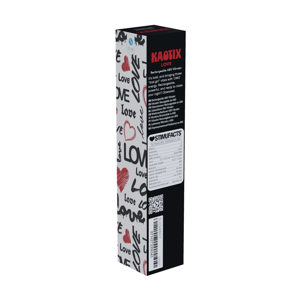 Shots Toys | S-LINE Kaotix Love - White 17.8cm Vibrator