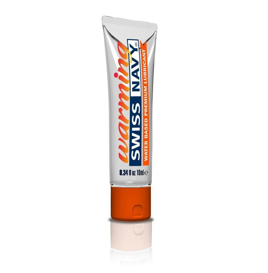 Swiss Navy Warming Water Based Premium Lube Lubricant 10ml