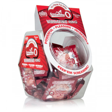 ScreamingO Vibrating Ring in Candy Bowl - Assorted Pieces
