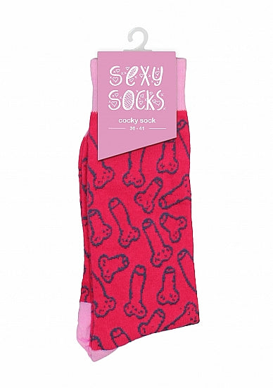Shots Toys | Socks Cocky Adult Novelty Size 36-41 or 42-46