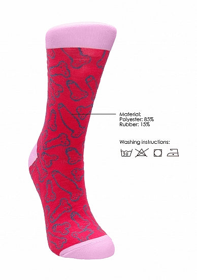 Shots Toys | Socks Cocky Adult Novelty Size 36-41 or 42-46