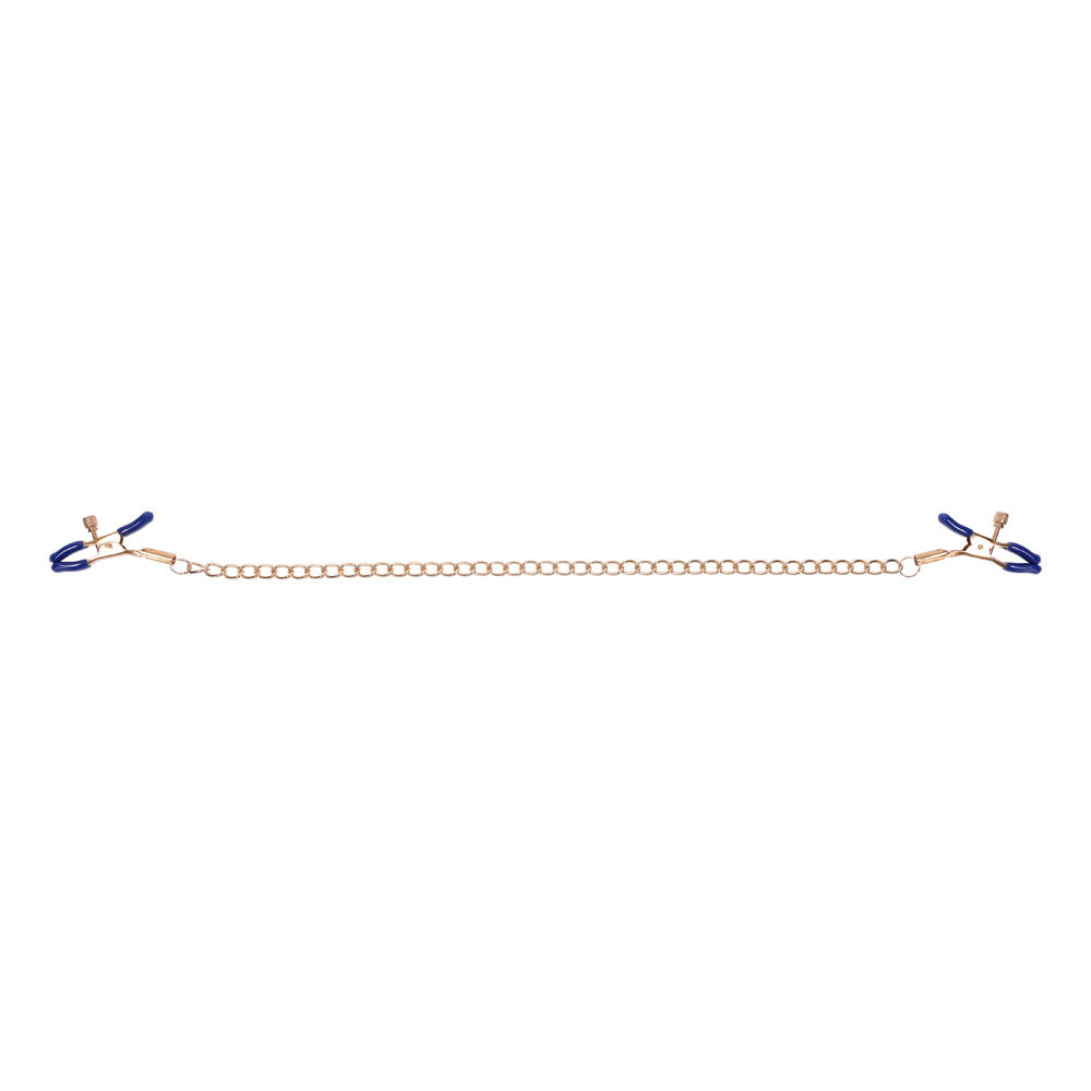 Sportsheets Sex & Mischief Cougar Chained Nipple Clamps