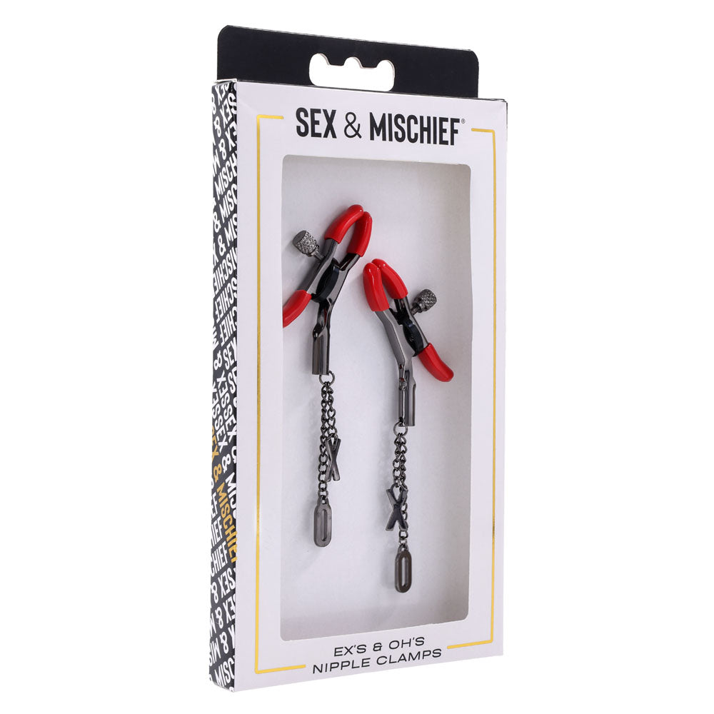 Sportsheets S&M Exs & Ohs Nipple Clamps