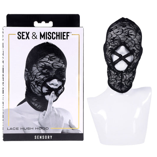 Sportsheets Sex & Mischief Lace Hush Hood