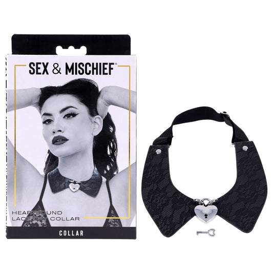 Sportsheets Sex & Mischief Heartbound Lace Day Collar