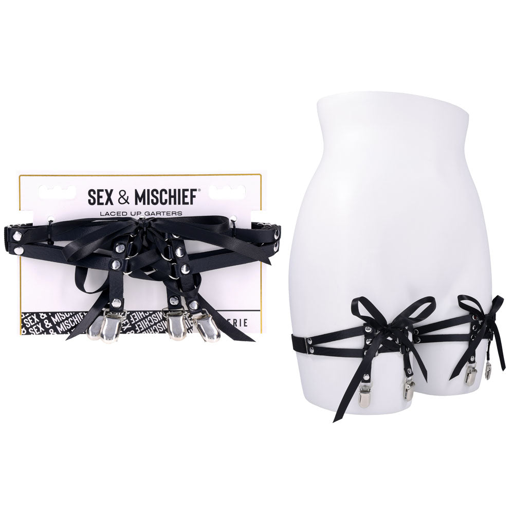 Sportsheets Sex & Mischief Laced Up Garters