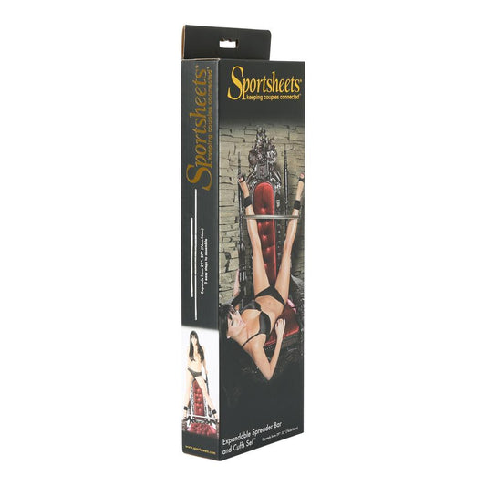 Sportsheets Expand Spreader Bar & Cuffs Set