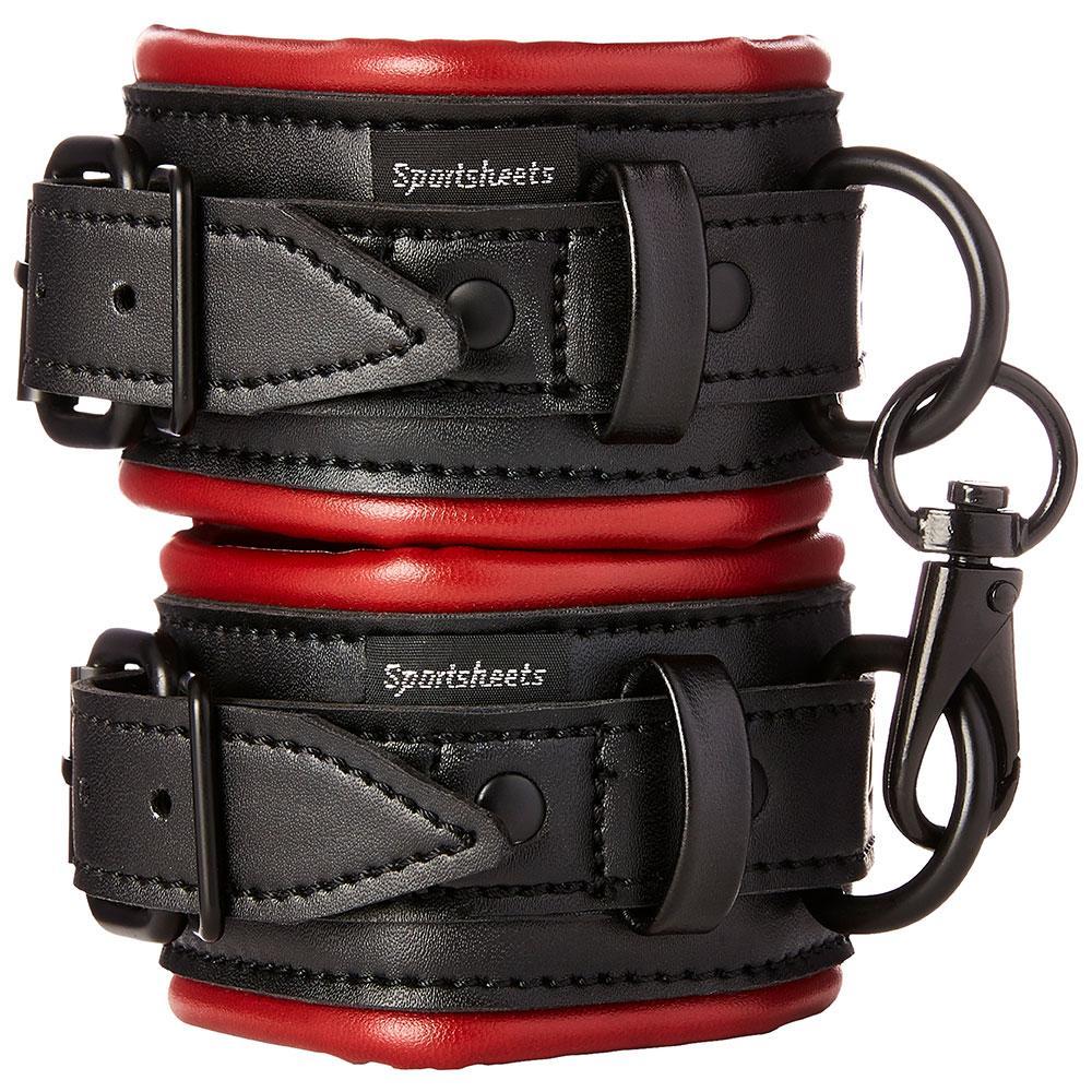Sportsheets Saffron Vegan Leather Cuffs Handcuffs