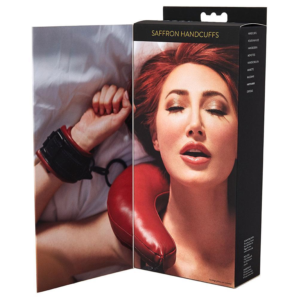 Sportsheets Saffron Vegan Leather Cuffs Handcuffs