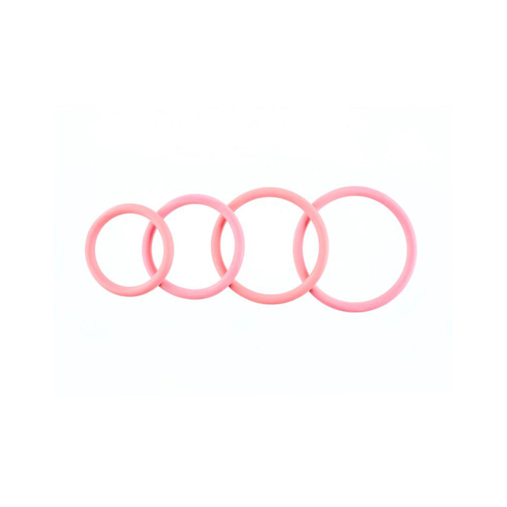 Sportsheets Coral Rubber Oring-4 Pack - Cock Ring