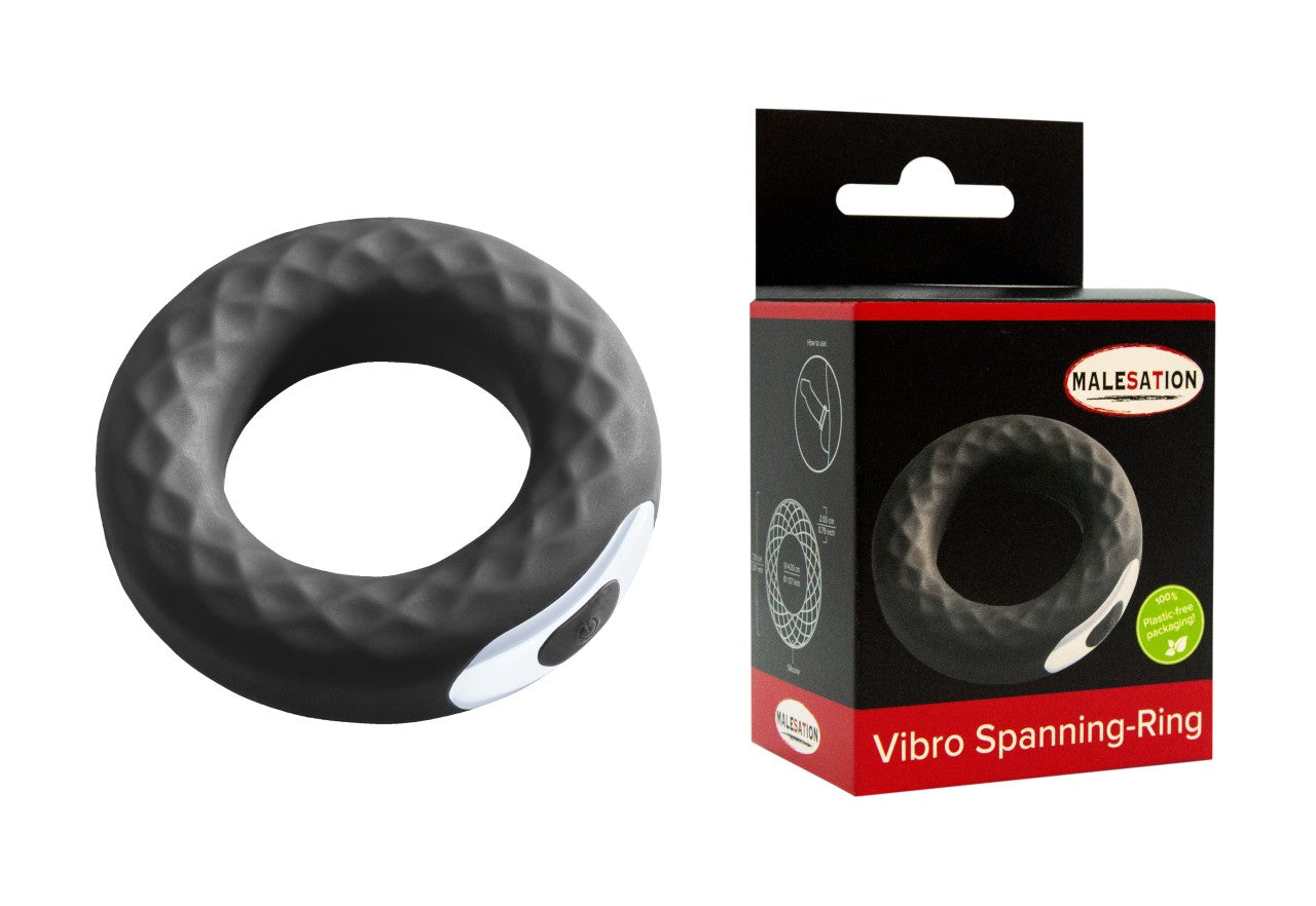 St Rubber | Malesation Vibro Spanning - Vibrating Cock Ring