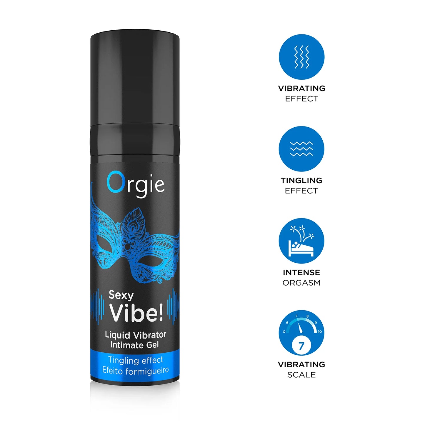 Orgie Sexy Vibe! Liquid Vibrator Arousal Gel 15ml