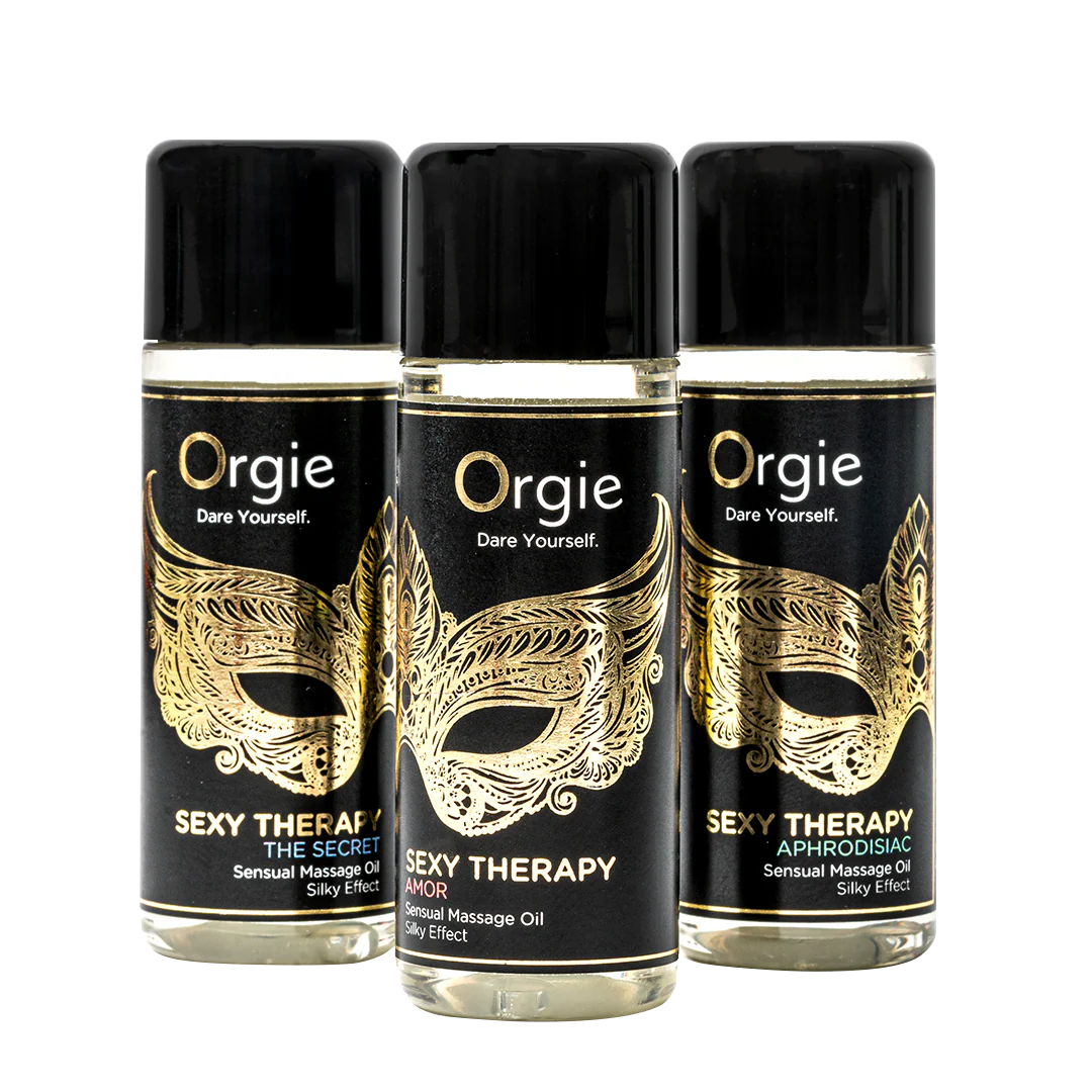 Orgie Sexy Therapy Mini Size Collection Sensual Massage Oils 3x30ml
