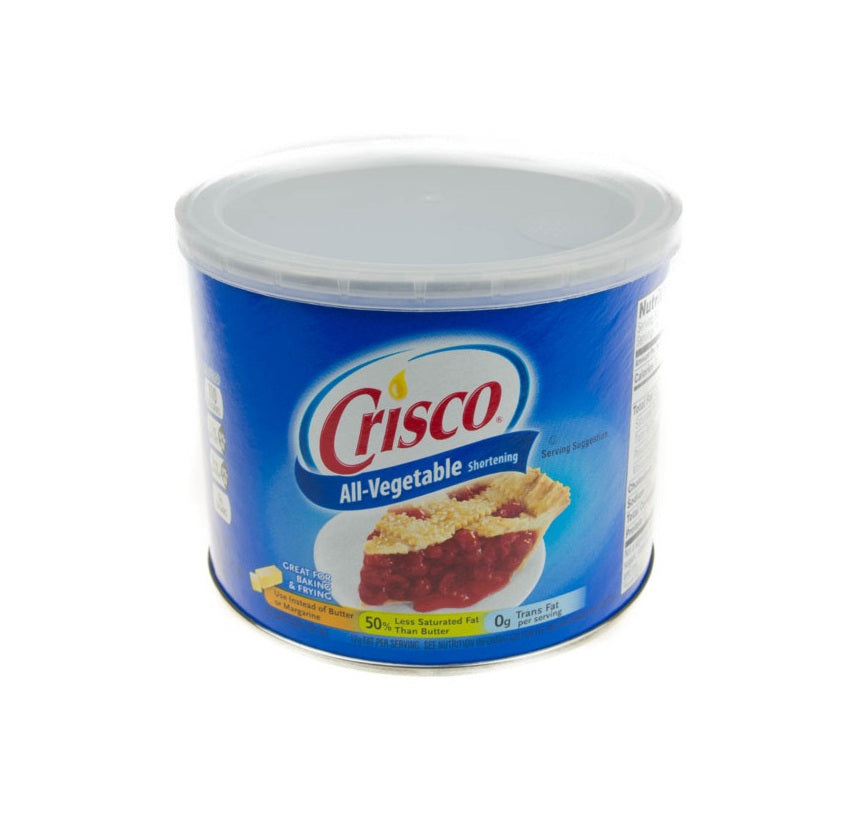 Crisco All-Vegetable Shortening Canister 16oz/440g
