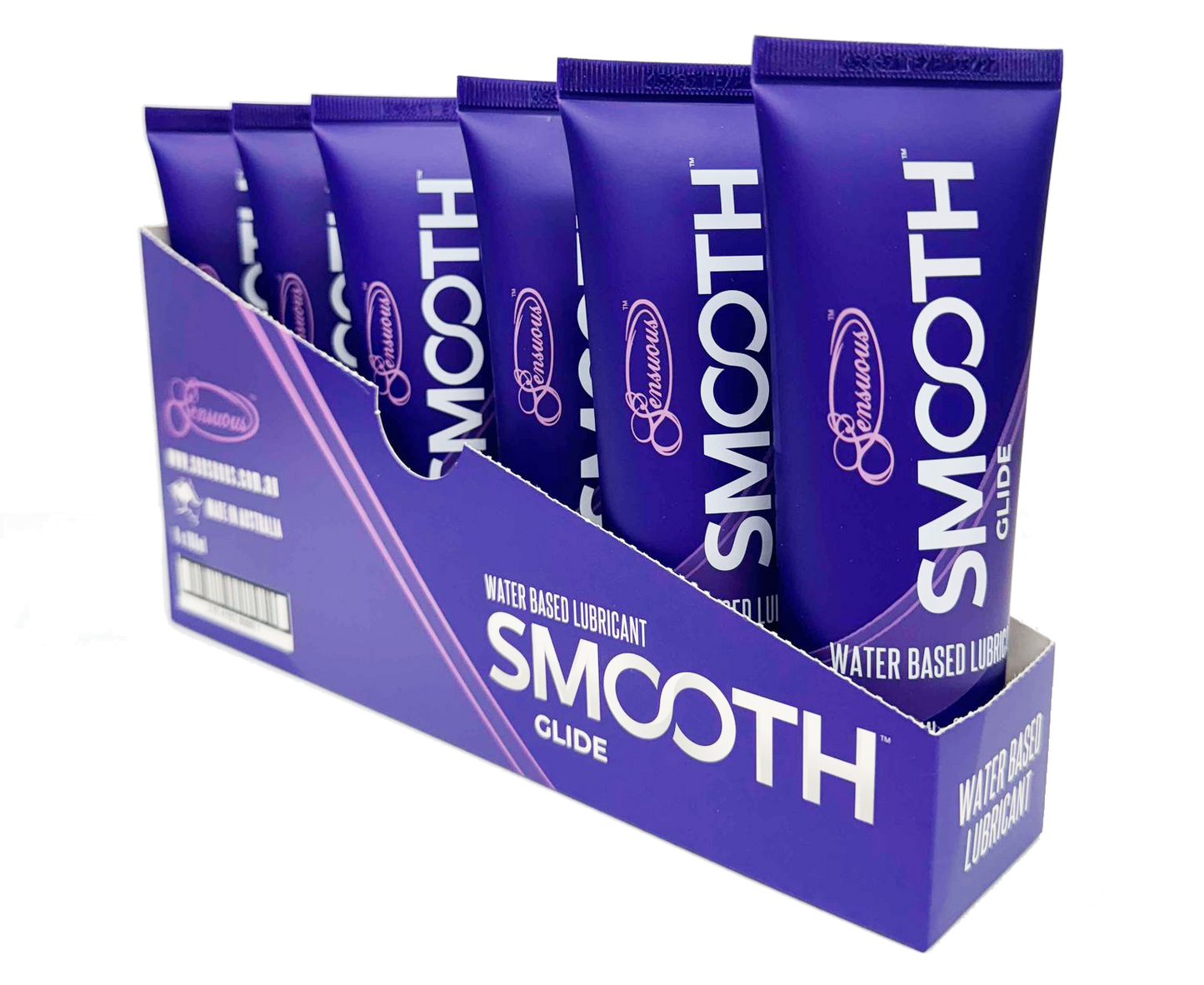 Sensuous Smooth Glide Water Based Lubricant 100ml (SFP - 6 Units)