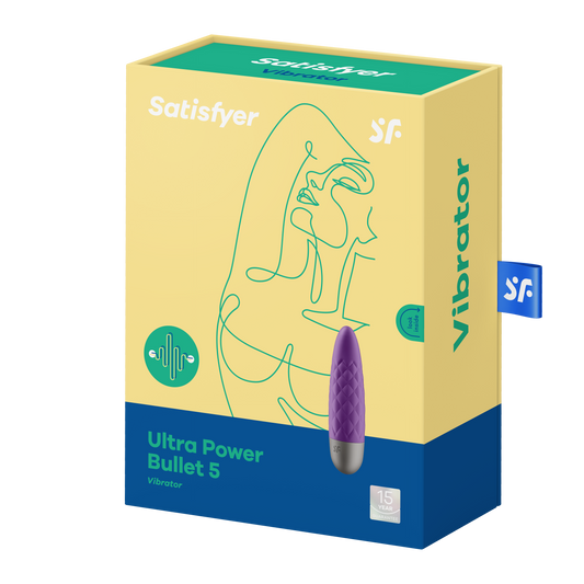 Satisfyer Ultra Power Bullet 5 - Purple USB Rechargeable Bullet