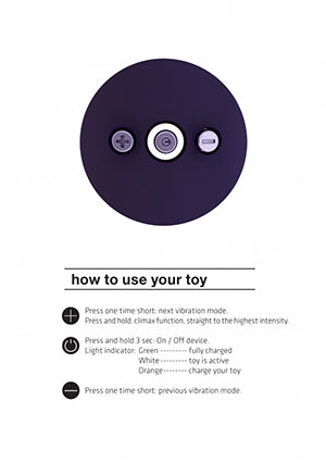Shots Toys | VIVE Enoki Bendable Massager Purple