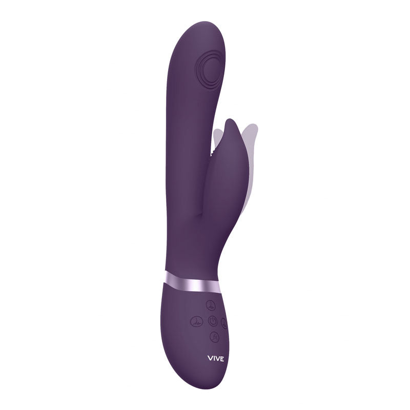 Shots Toys | VIVE Aimi Pulse-Wave & Vibrating G-Spot Rabbit Vibrator Purple