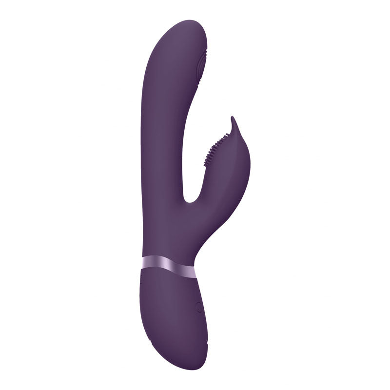 Shots Toys | VIVE Aimi Pulse-Wave & Vibrating G-Spot Rabbit Vibrator Purple