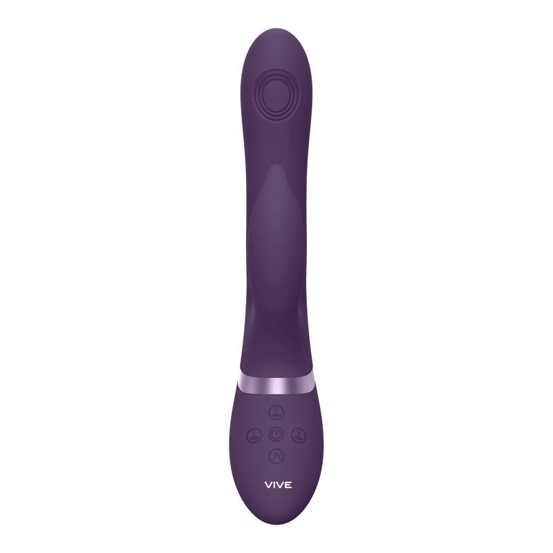 Shots Toys | VIVE Aimi Pulse-Wave & Vibrating G-Spot Rabbit Vibrator Purple