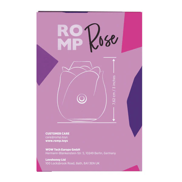 Romp Rose 2.0 - Pleasure Air Clitoral Suction Vibrator